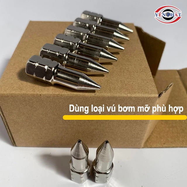 sử dụng vú bơm mỡ phù hợp