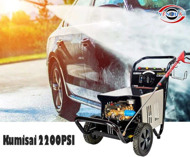 Giao diện máy rửa xe Kumisai 2200PSI