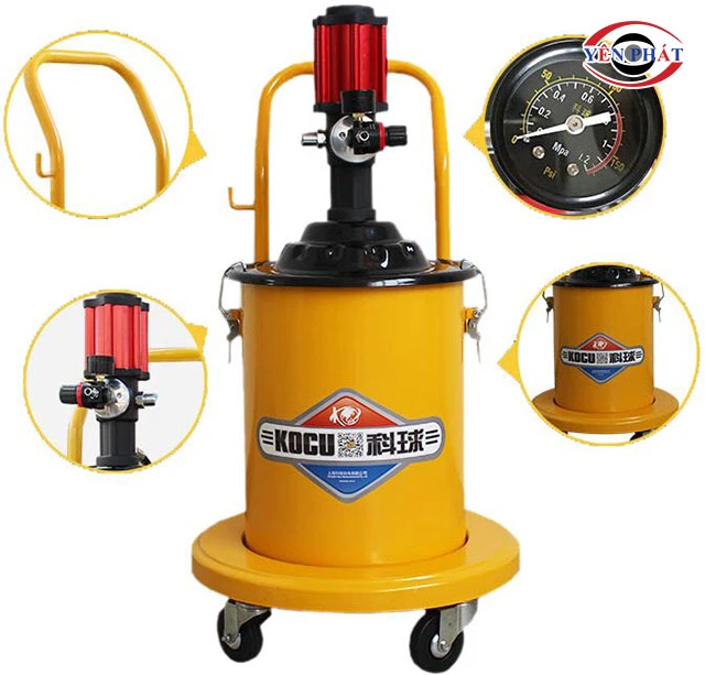 cấu tạo của Máy bơm mỡ Kocu GZ-100