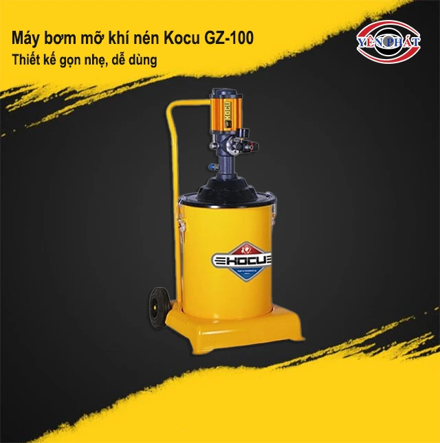 Máy bơm mỡ khí nén Kocu GZ-100