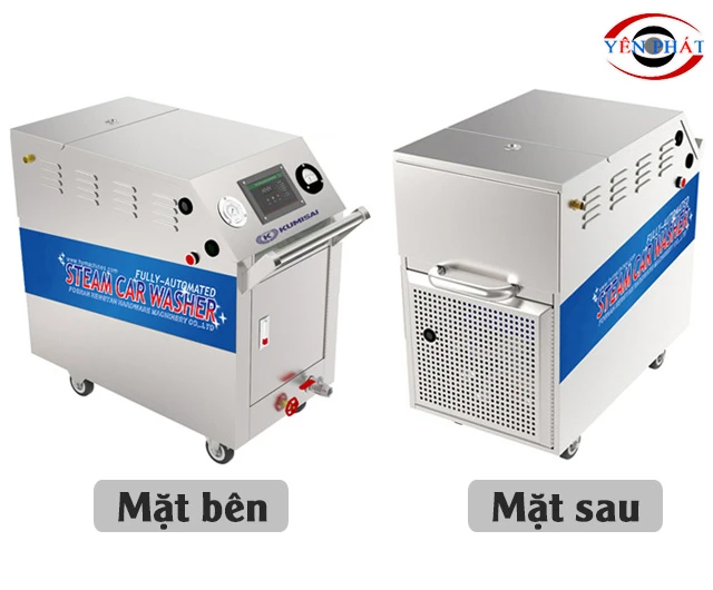 Giao diện máy rửa xe hơi nước nóng Kumisai KMS1090