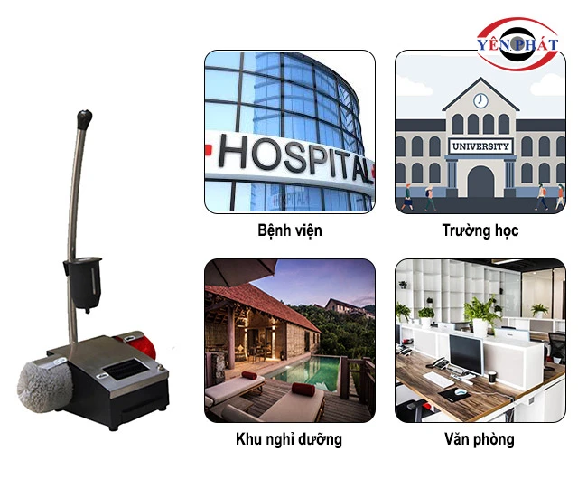 ứng dụng của máy đánh giày