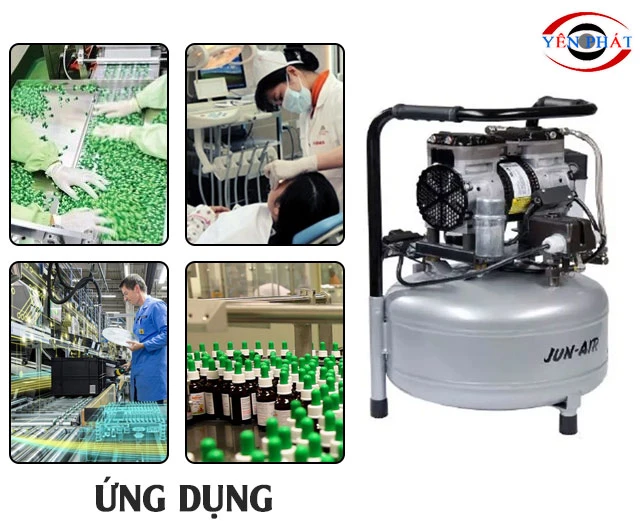 Ứng dụng máy nén khí Jun Air