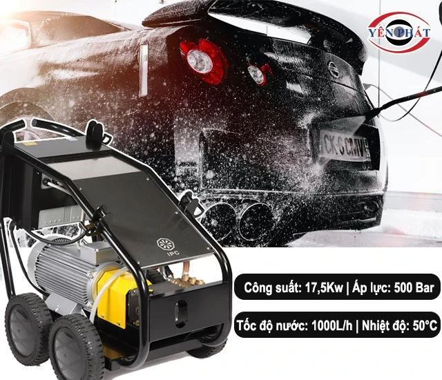 công suất của Máy rửa xe IPC ABSOLUTE-C S 5015P T