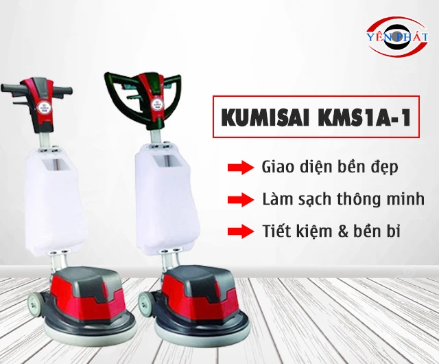 Ưu điểm máy chà sàn Kumisai KMS1A-1