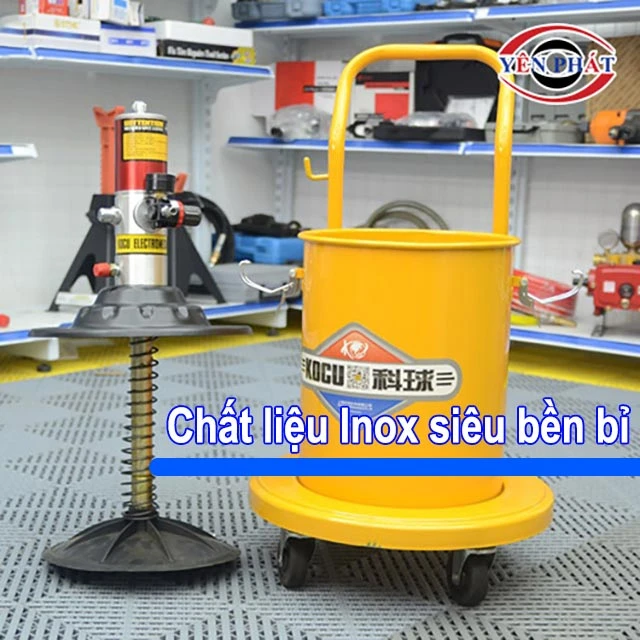 chất liệu inox siêu bền