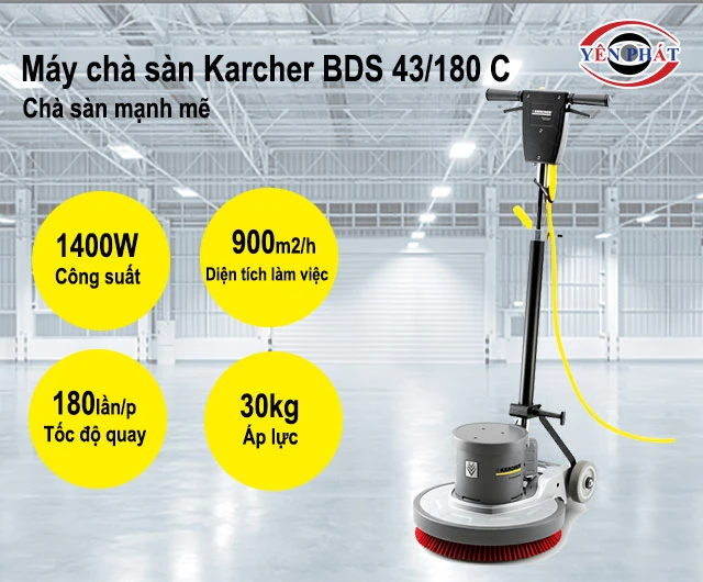 Máy chà sàn Karcher BDS 43/180 C