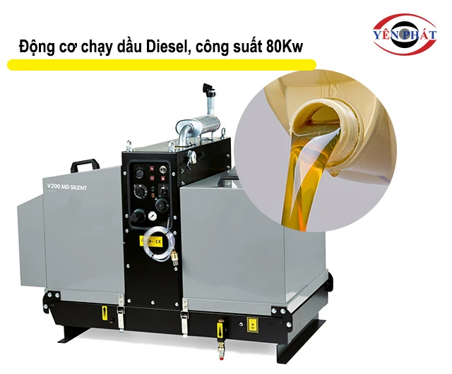 động cơ chạy dầu diesel