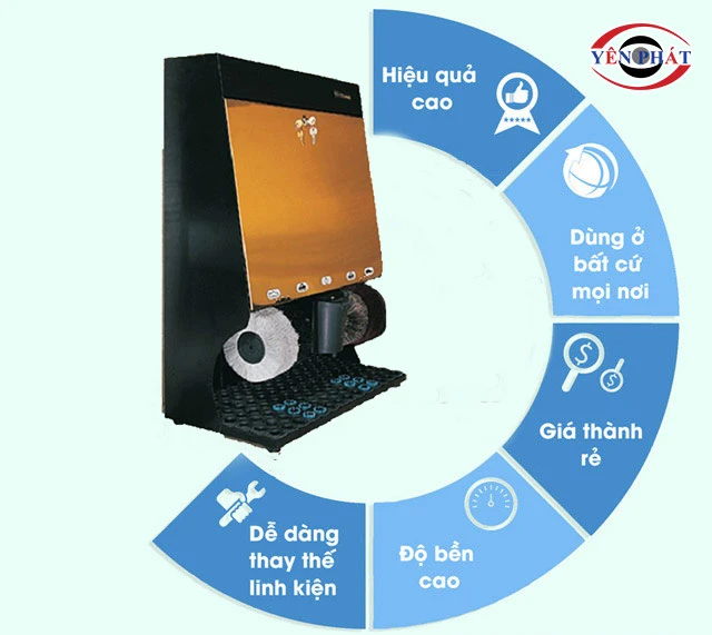 ưu điểm Máy đánh giày Sico XLD-DX1