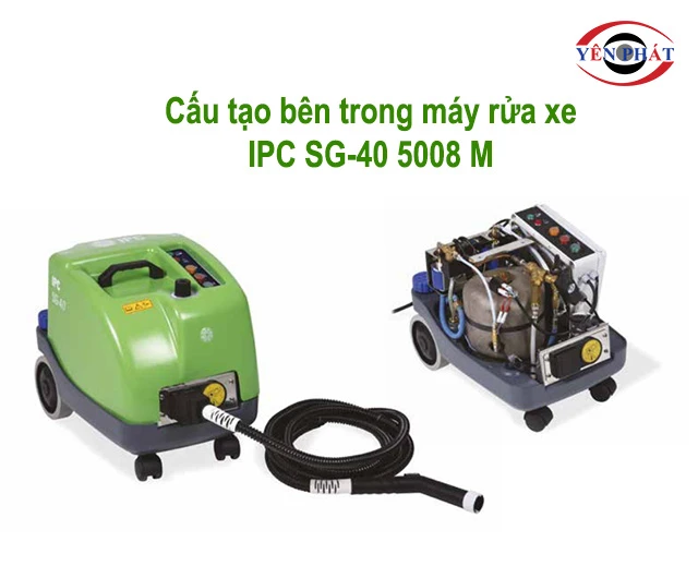 cấu tạo của máy rửa xe IPC SG-40 5008 M