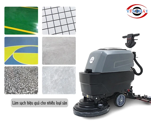 Làm sạch tốt cho nhiều loại sàn