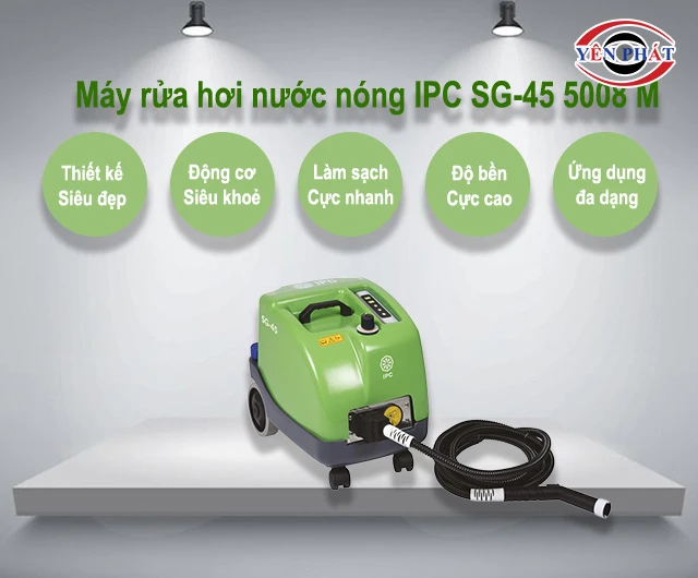 Máy rửa hơi nước nóng IPC SG-45 5008 M