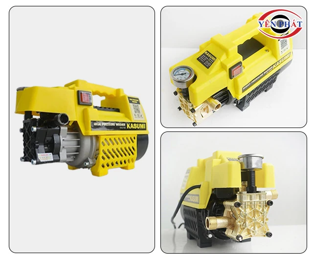 máy rửa xe Kasumi kết cấu gọn gàng