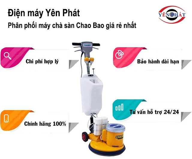 mua máy chà sàn Chao bao tại Yên Phát