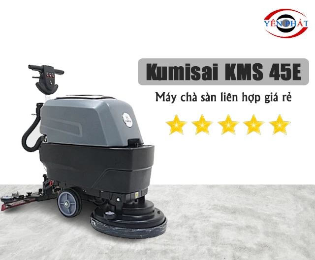 Giao diện máy chà sàn liên hợp dùng điện Kumisai KMS 45E