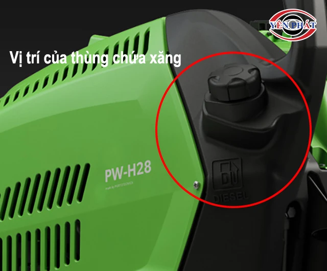 vị tríc của thùng xăng trên IPC PW-H28 I1308A M