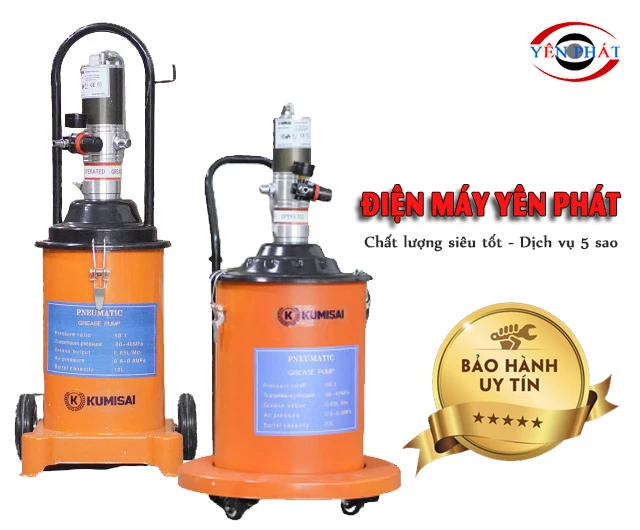 Địa chỉ mua máy bơm mỡ Kumisai