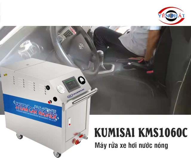 Thiết kế máy rửa xe hơi nước nóng Kumisai KMS1060C