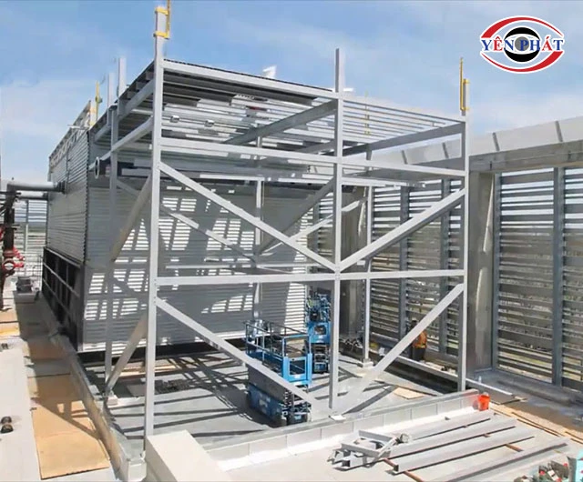 lắp đặt Tháp giải nhiệt TSF