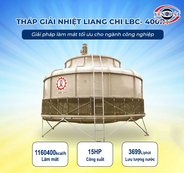 Tháp giải nhiệt Liang Chi LBC-400RT