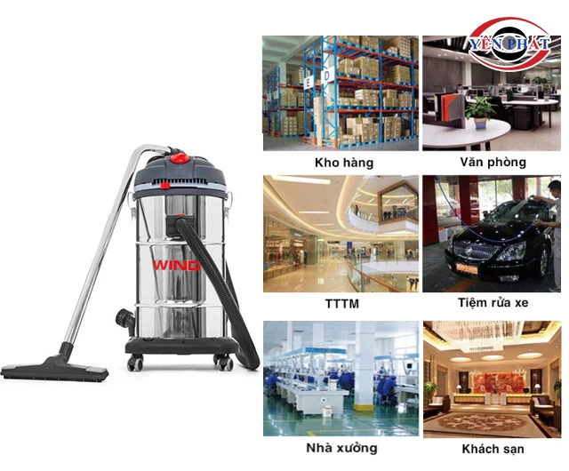 ứng dụng Máy hút bụi Lavor WINDY 265 IF