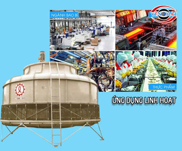 Ứng dụng tháp giải nhiệt Liang Chi LBC-225RT