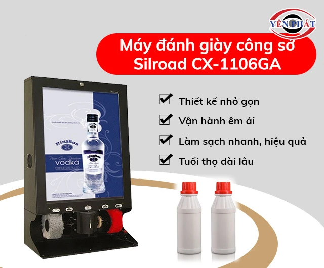 Máy đánh bóng giày Silroad CX-1106GA
