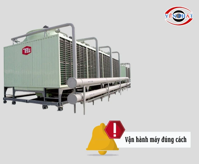 Vận hành tháp giải nhiệt đúng cách