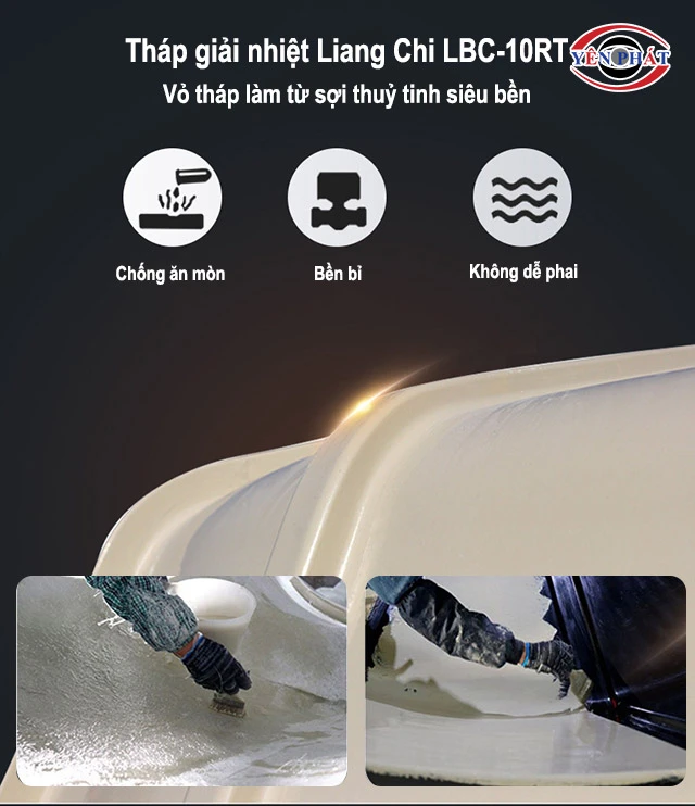 vỏ từ sợi thuỷ sinh của Liang Chi LBC-10RT