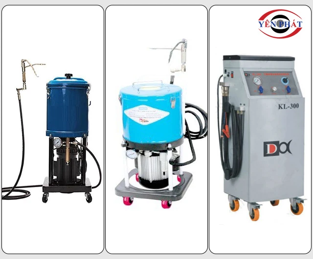 các mẫu máy bơm mỡ bằng điện