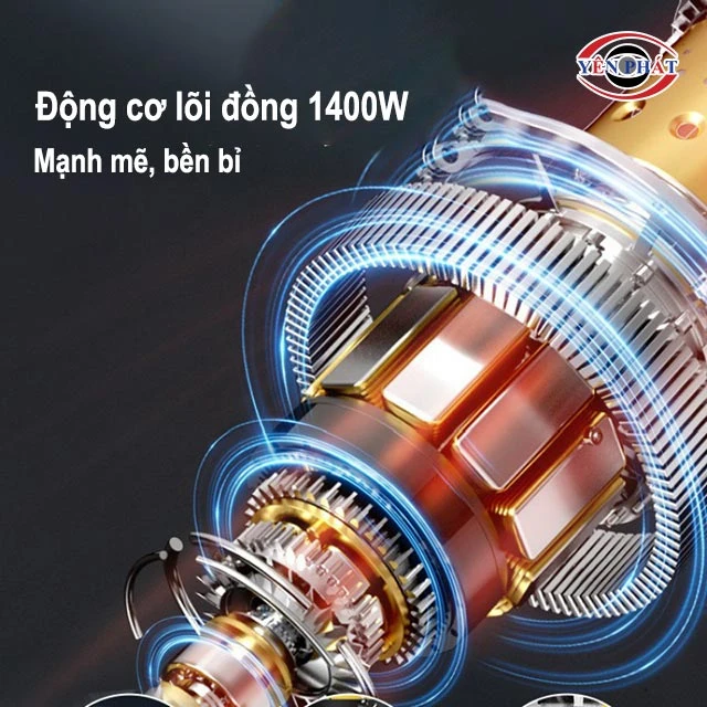 công suất của máy hút bụi Venti X