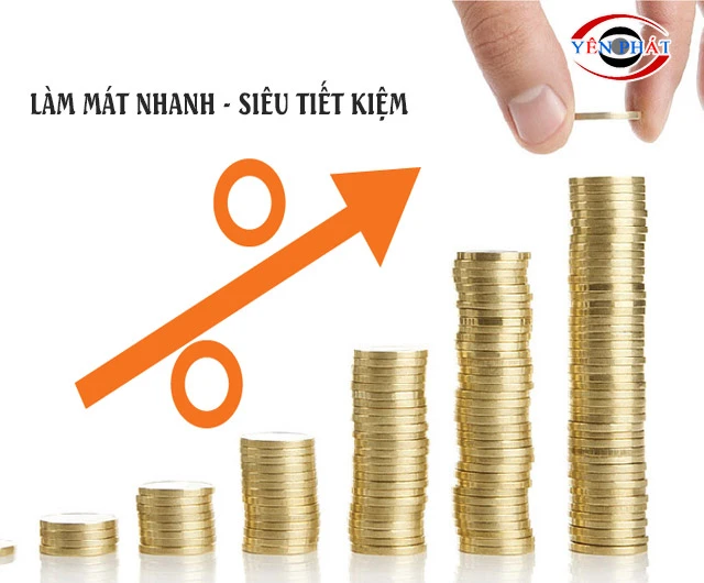 Làm mát nhanh, tiết kiệm chi phí