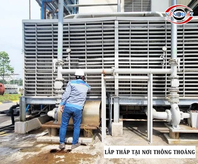 Lắp đặt tại vị trí thông thoáng