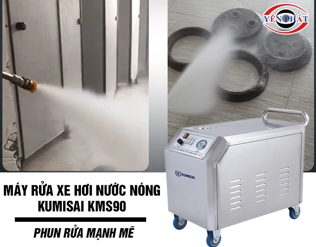 Lợi ích máy rửa xe hơi nước nóng Kumisai KMS90
