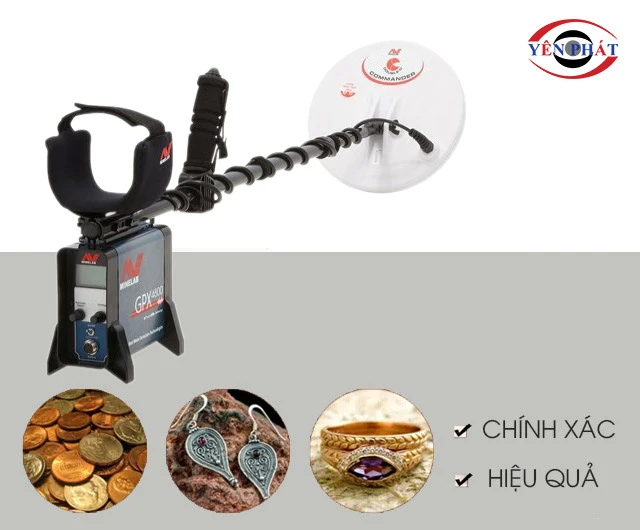 Máy dò vàng bạc đồng và kim loại GPX 4800