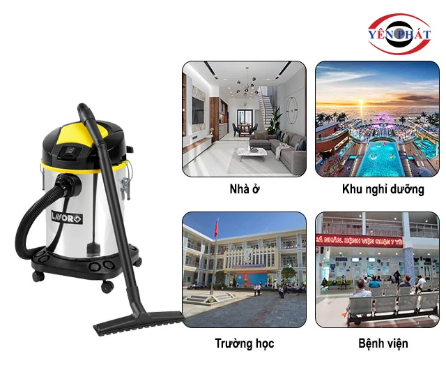 ứng dụng của Máy hút bụi Venti X