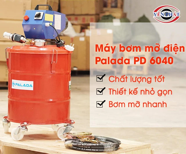 ưu điểm máy bơm mỡ bằng điện