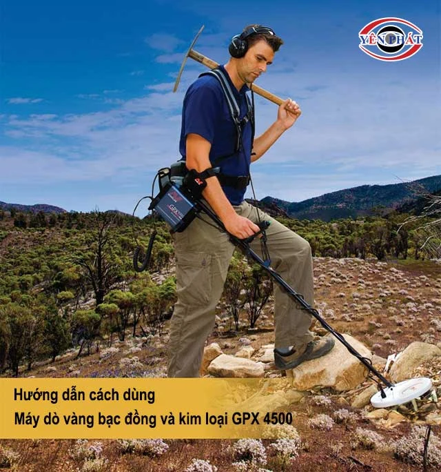 cách sử dụng máy dò GPX 4500