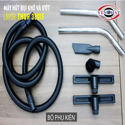Máy hút bụi công nghiệp khô & ướt THOR 380 5