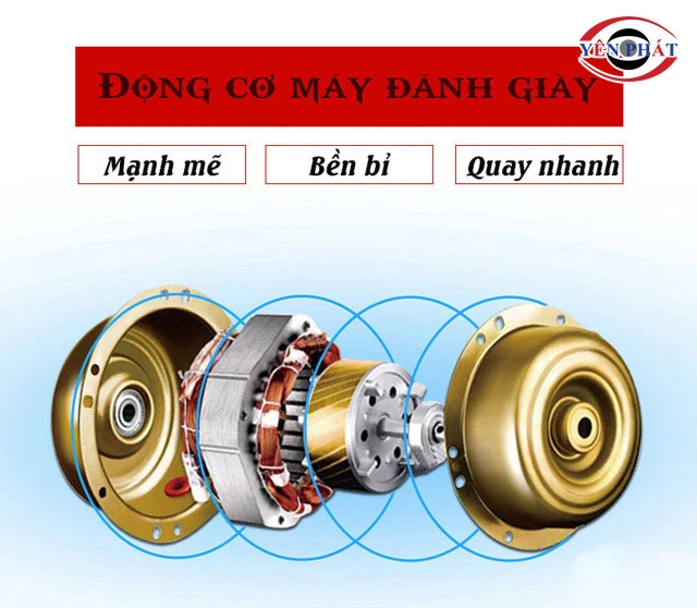 động cơ Máy đánh giày Kid Apus K1