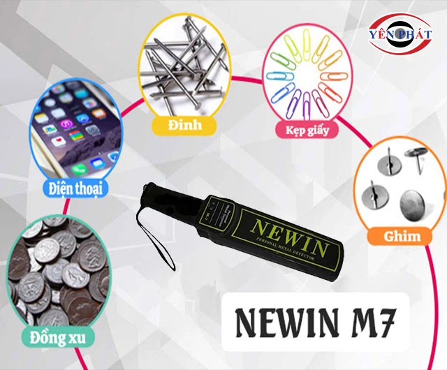 Máy dò kim loại Newin M7 độ nhạy cao
