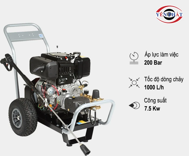 Áp lực phun xịt siêu khủng