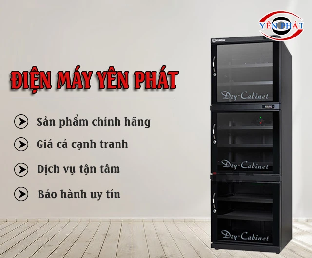 yên phát cung cấp tủ chống ẩm Kumisai DHC 500