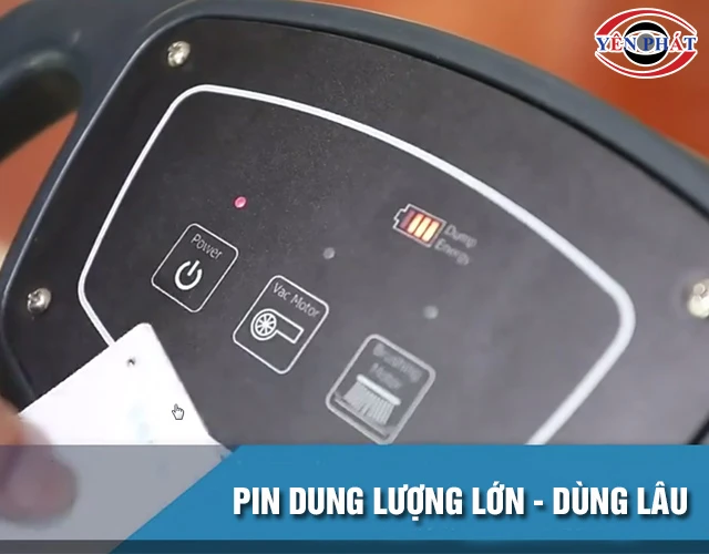 Máy chà sàn liên hợp Kumisai KMS 15C chạy pin