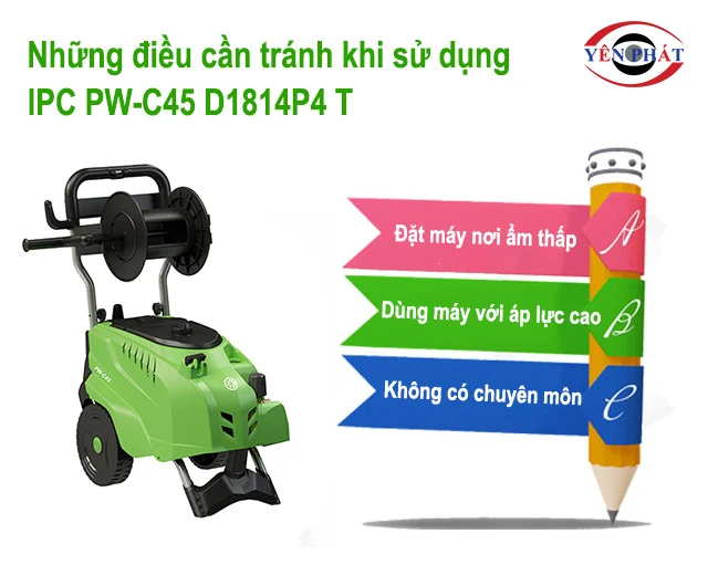 điều cần tránh khi dùng máy IPC PW-C45 D1814P4 T