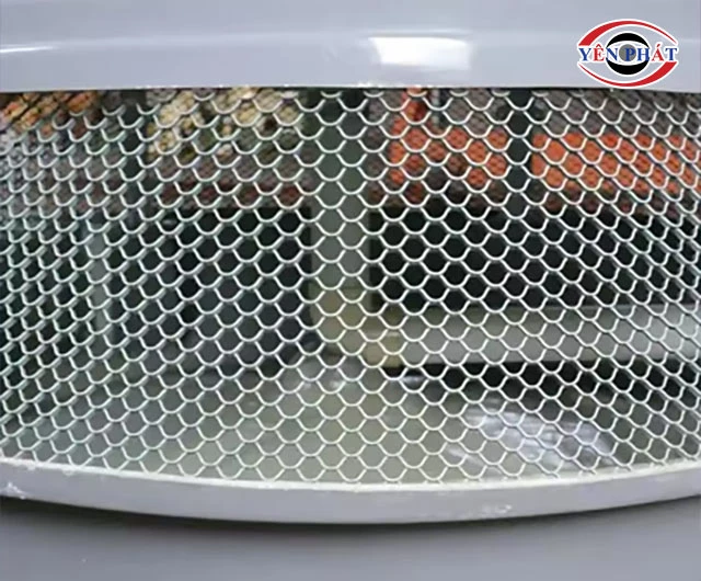 tấm lưới xám