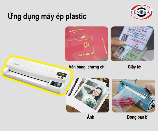 ứng dụng máy ép plastic