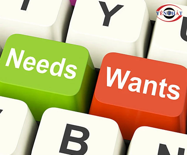 xác định nhu cầu cần dùng