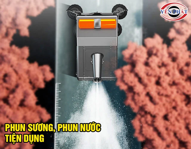Xe quét rác Kumisai KMS-S15 phun sương