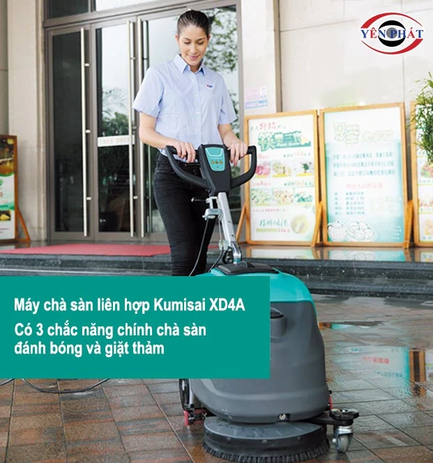 công năng của máy Kumisai XD4A